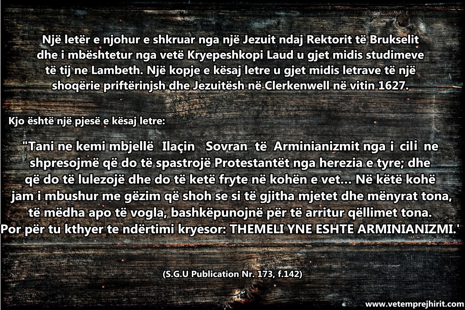 Arminianizmi dhe Jezuitet