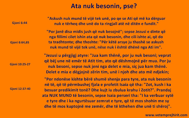 Arsyeja pse njerëzit nuk besojnë te Krishti