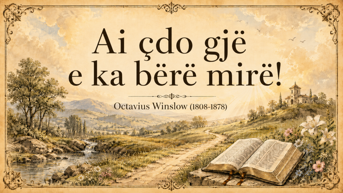 Ai çdo gjë e ka bërë mirë!
