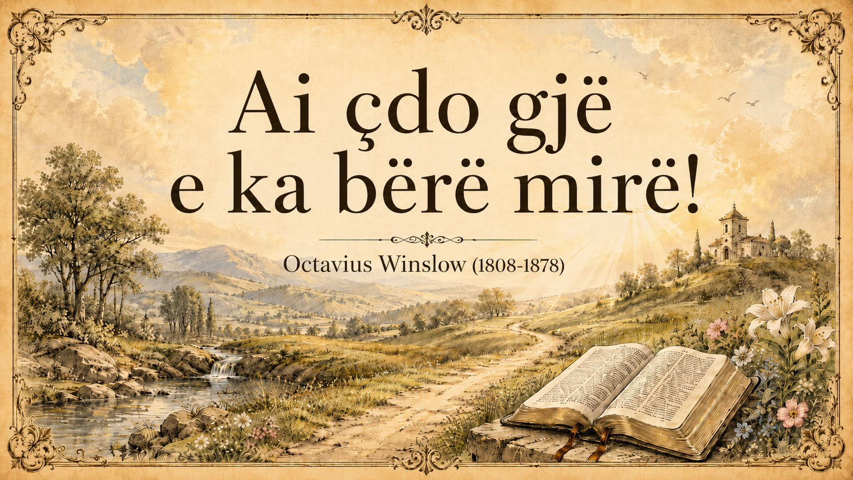 Ai çdo gjë e ka bërë mirë!