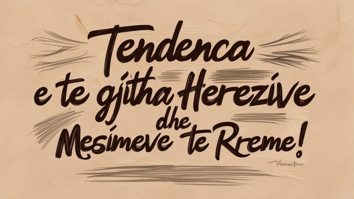 Tendenca e të gjitha Herezive dhe Mësimeve të Rreme | Nga Spërxhën