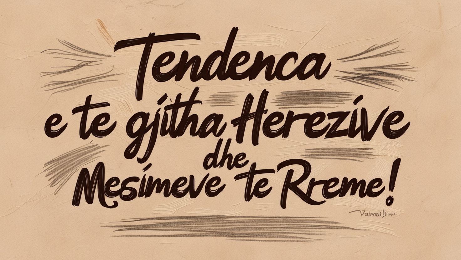 Tendenca e të gjitha Herezive dhe Mësimeve të Rreme | Nga Spërxhën