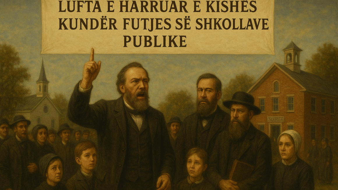 Lufta e Harruar e Kishës Kundër Futjes së Shkollave Publike