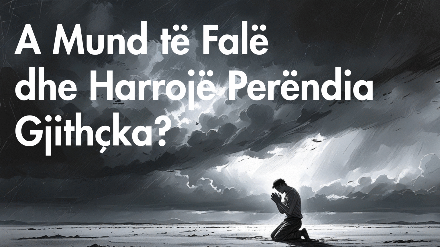 A Mund të Falë dhe Harrojë Perëndia Gjithçka?