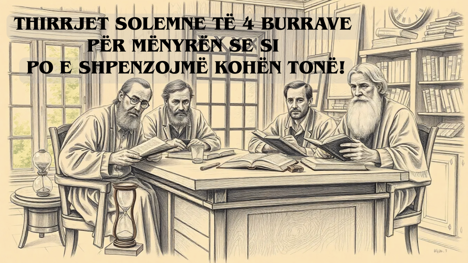 Thirrjet Solemne të 4 Burrave për Mënyrën se si po e Shpenzojmë Kohën Tonë!