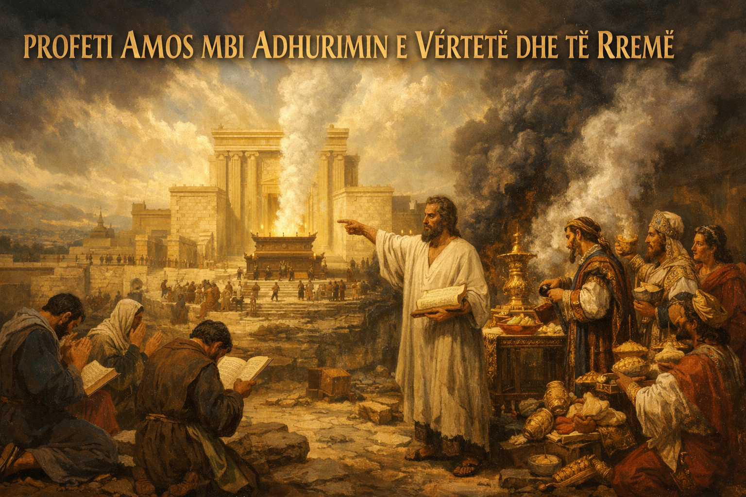PROFETI AMOS MBI ADHURIMIN E VËRTETË DHE TË RREMË