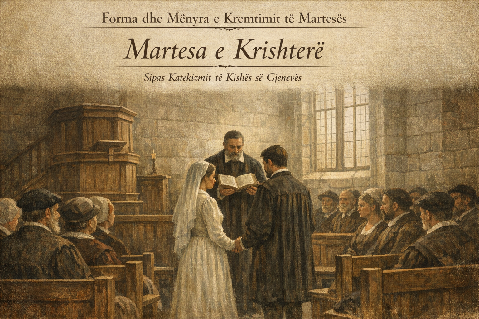 Forma dhe Mënyra e Kremtimit të Martesës – Nga Zhan Kalvini