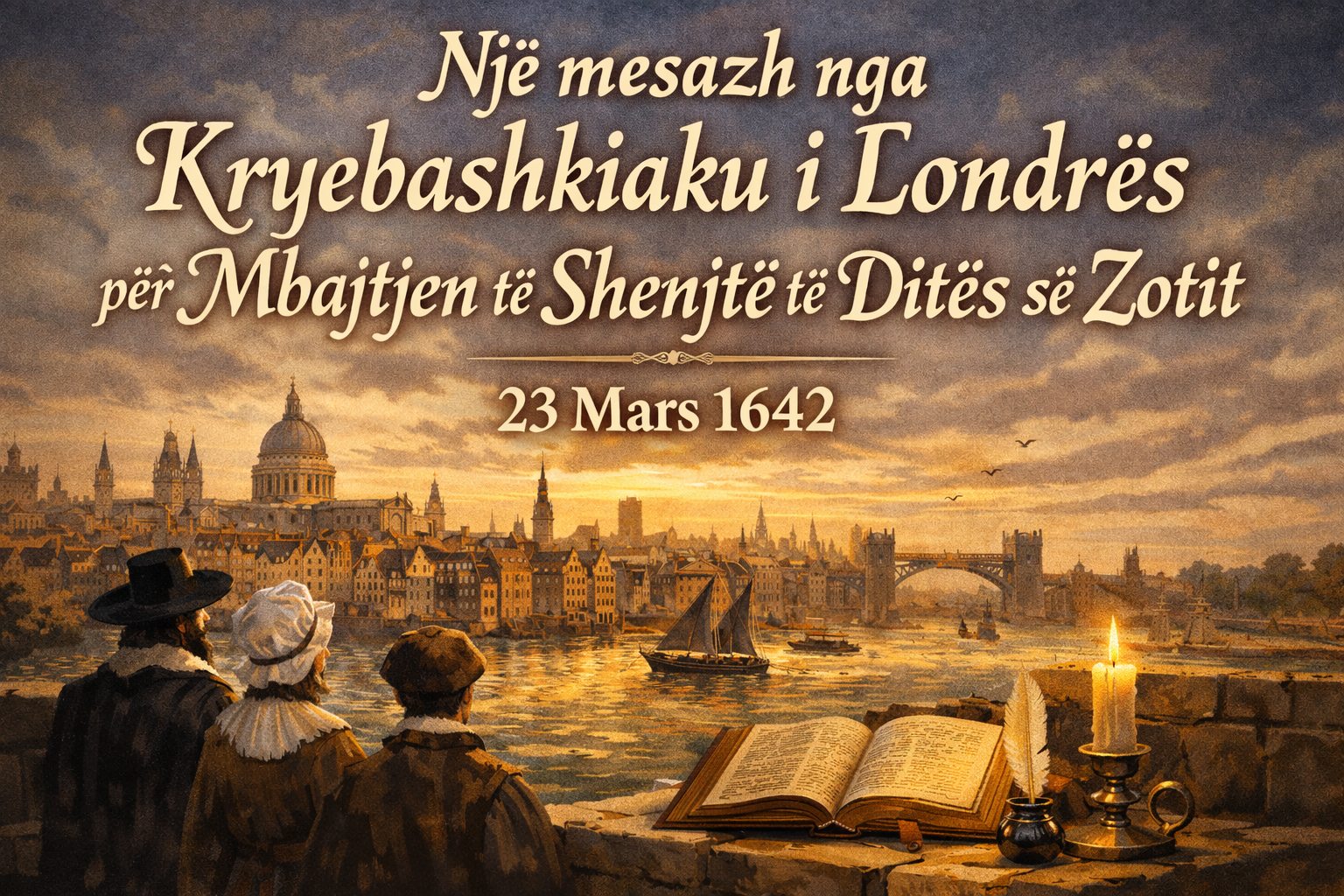 Një Mesazh nga Kryebashkiaku i Londrës për Mbajtjen të Shenjtë të DITËS SË ZOTIT  – 23 Mars 1642