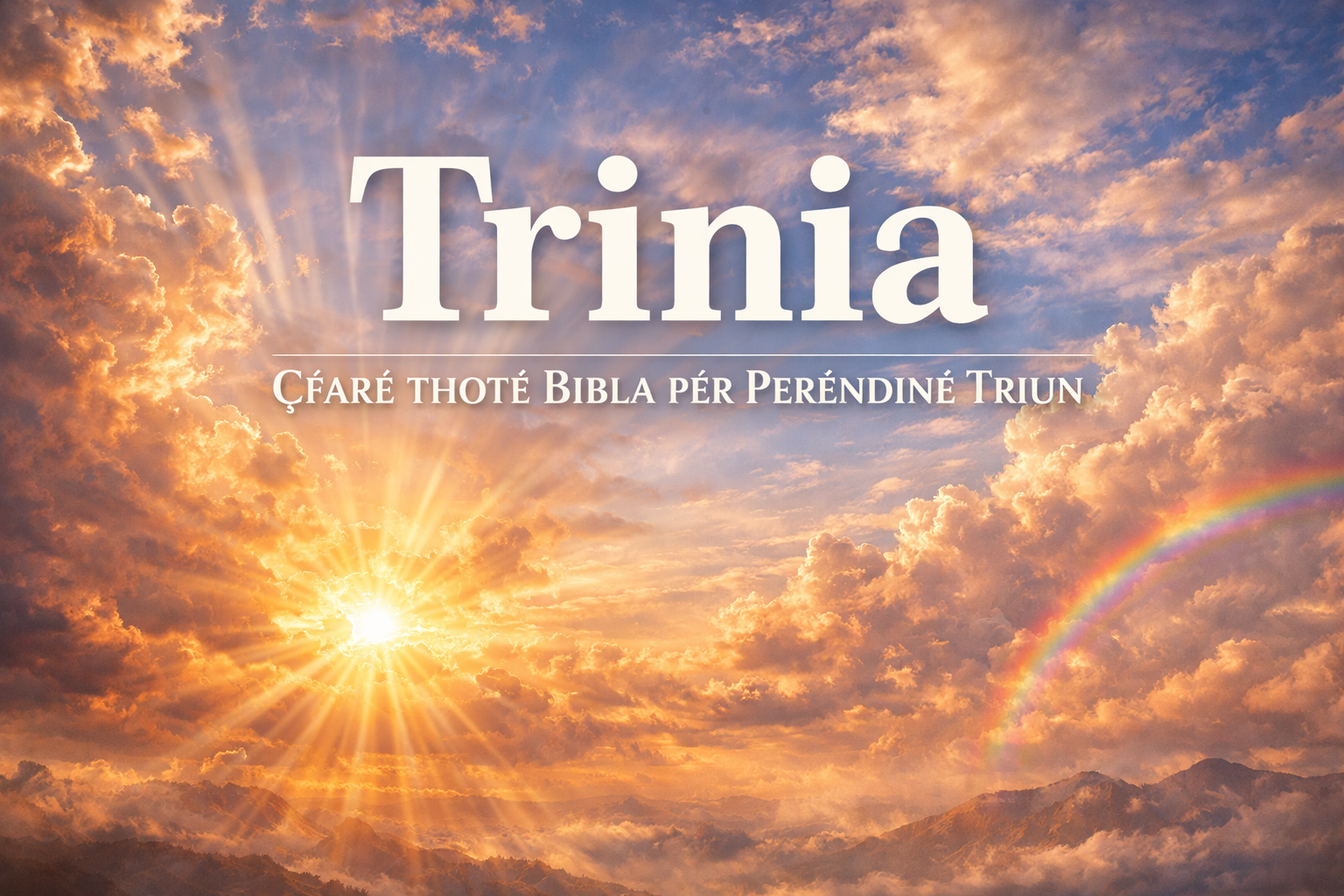 Trinia – Çfarë thotë Bibla për Perëndinë Triun