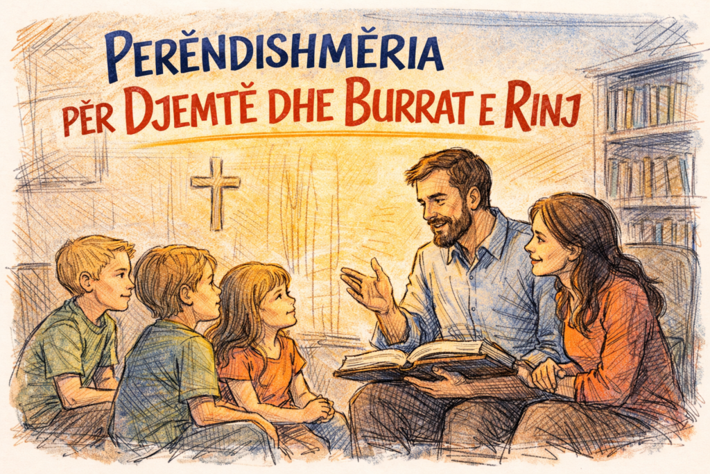 Perëndishmëria për Djemtë dhe Burrat e Rinj