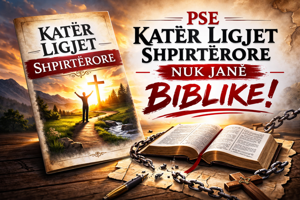 Pse Katër Ligjet Shpirtërore nuk janë Biblike!